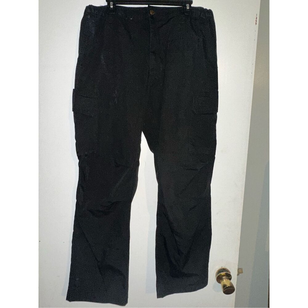 LA Police Gear LAPG Basic Operator Tactical Cargo Pants Mens 38 x 32 RipStop Bla